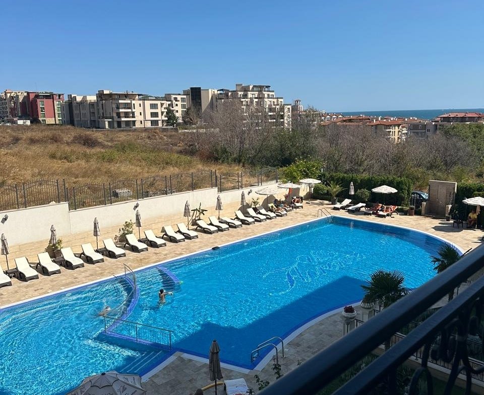 Trzypokojowy apartament w luksusowym kompleksie Villa Florence, Sveti Vlas, Bułgaria