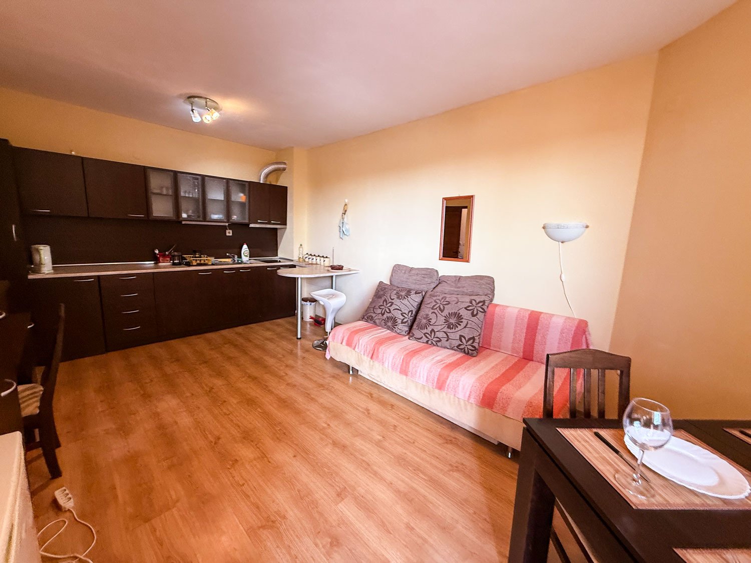 Dwupokojowe mieszkanie z widokiem na basen w kompleksie Amadeus 5, Słoneczny Brzeg, Bułgaria