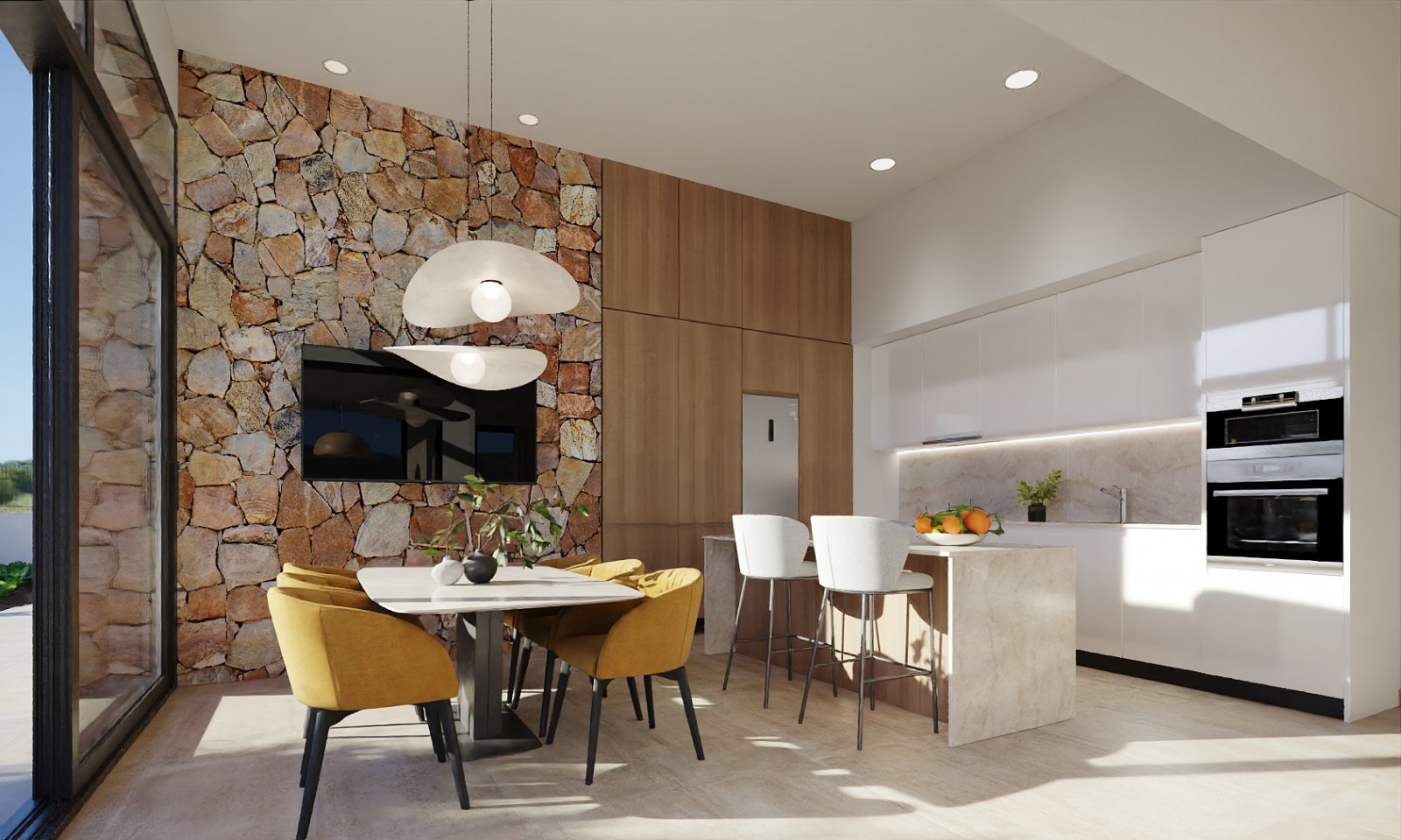 Эксклюзивный отдельно стоящий дом с частным бассейном рядом с полем для гольфа, Фуэнте-Аламо.