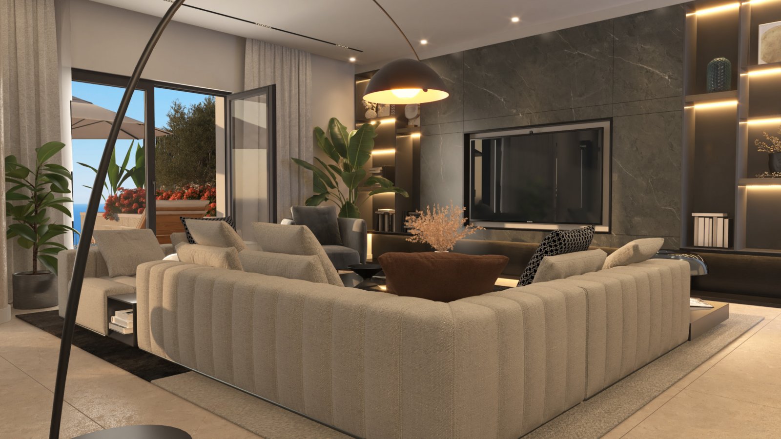 Perfekte Luxusvilla in Marina, Budva, Montenegro