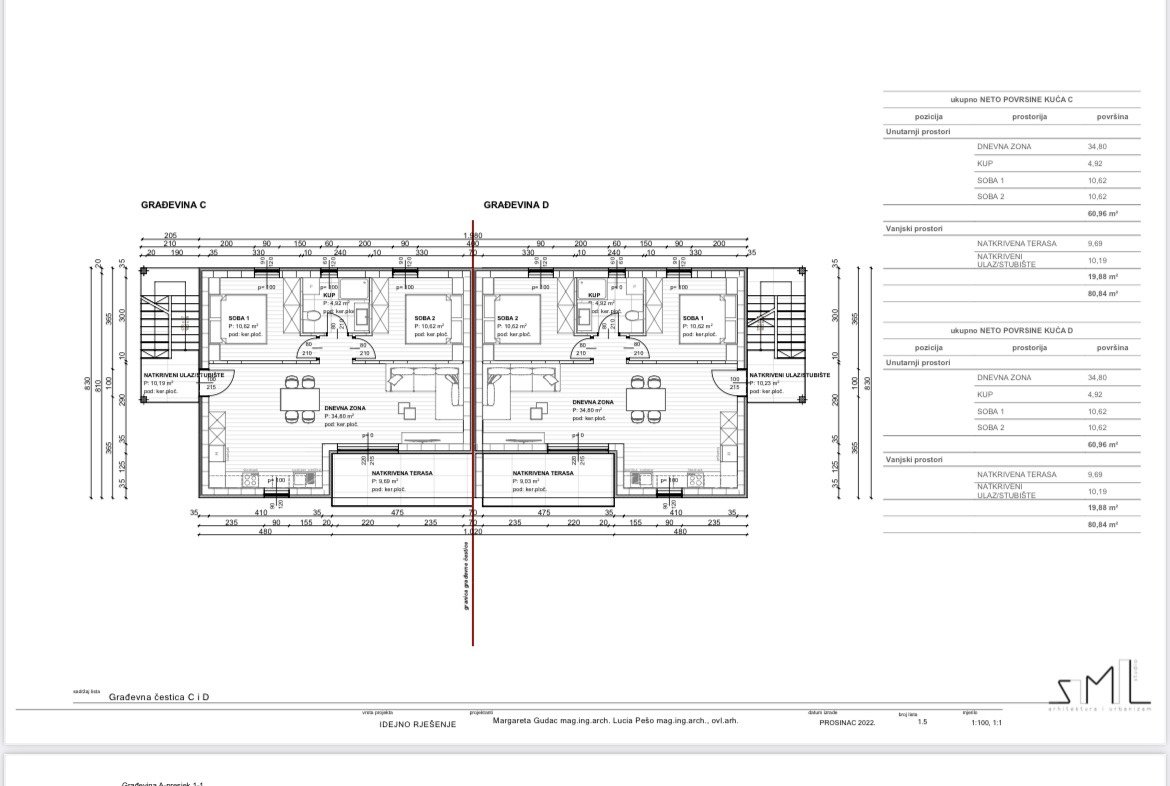 Modernes Apartment mit Meerblick in Čižići auf der Insel Krk