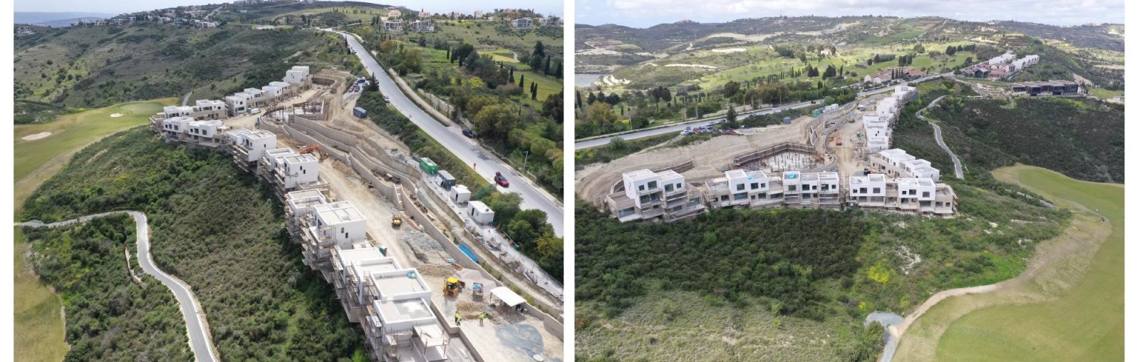 Weltberühmtes Resort mit 3 Zimmern und zwei Badezimmern am Golfplatz in Zypern