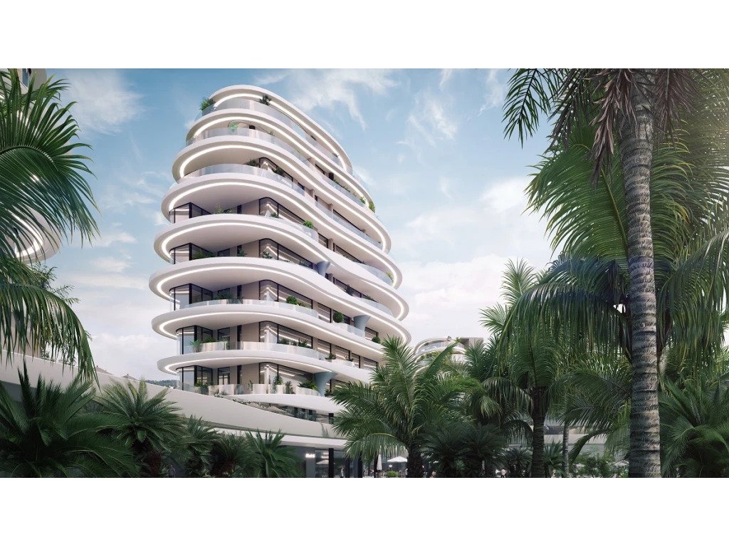 Luxuriöse Drei-Zimmer-Wohnung direkt am Meer, das erste Markenprojekt des Weltklasse-Designers in Zypern