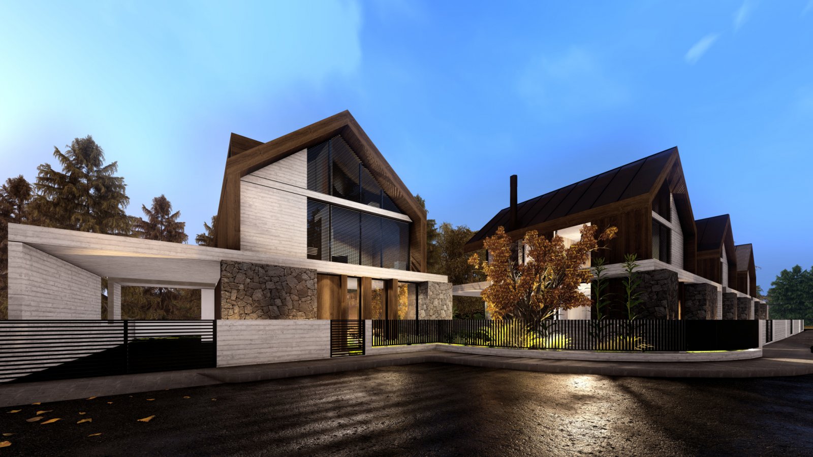 Горные дома рядом с горнолыжным курортом на Кипре