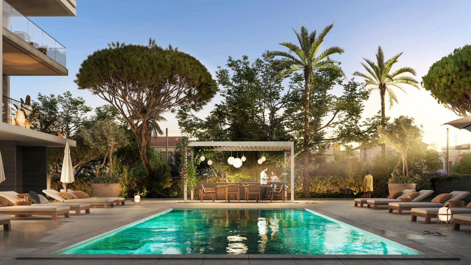 Инвестиции 3+1 всего в 500 м от моря в Лимассоле, вид на море