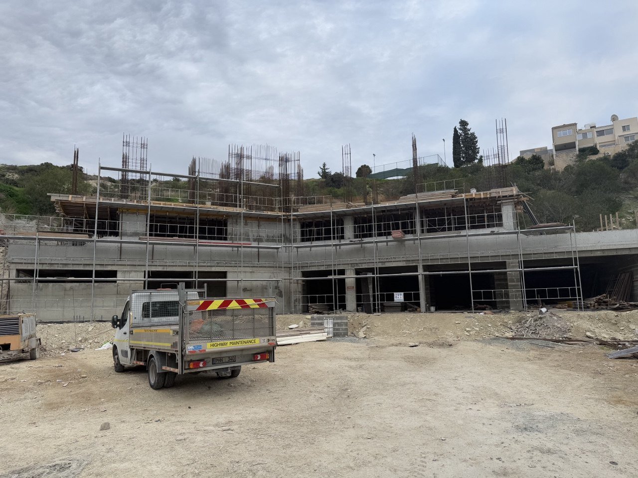 Инвестиционная двухкомнатная квартира в Лимассоле с видом на море