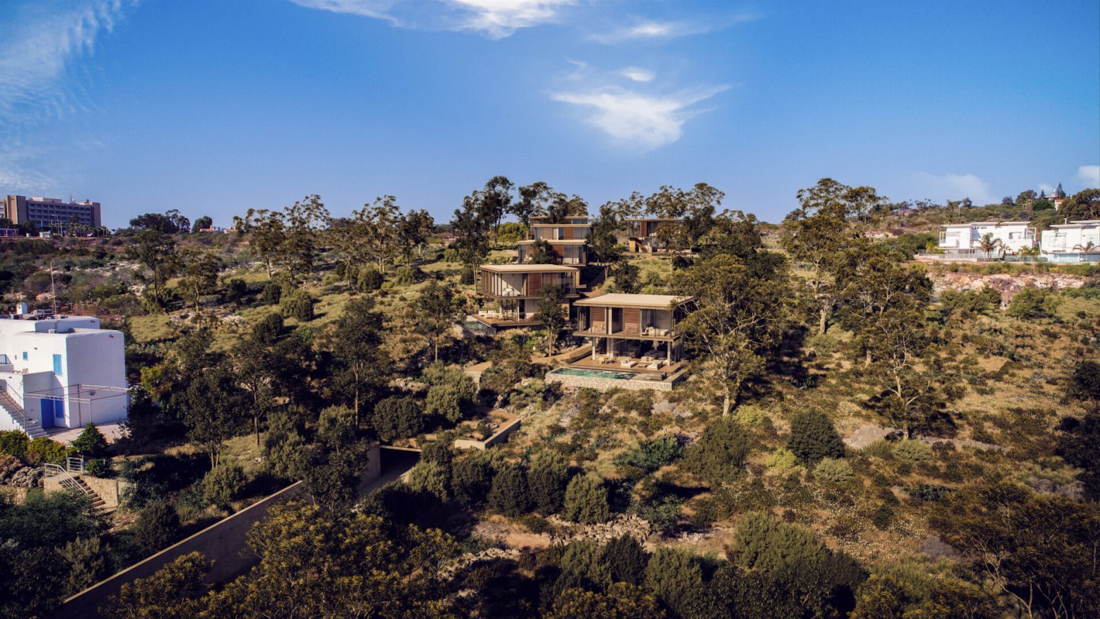 Große, luxuriöse Öko-Villa (4+1) mit Swimmingpool in Meeresnähe in Protaras