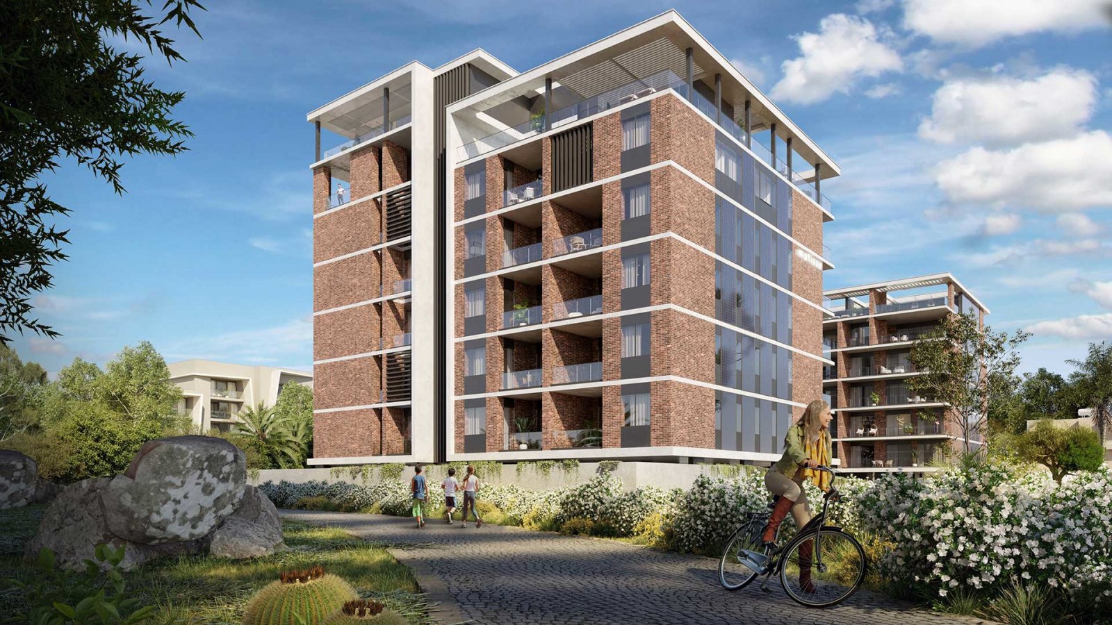 Роскошные апартаменты с двумя спальнями → панорамные виды и велнес → Лимассол