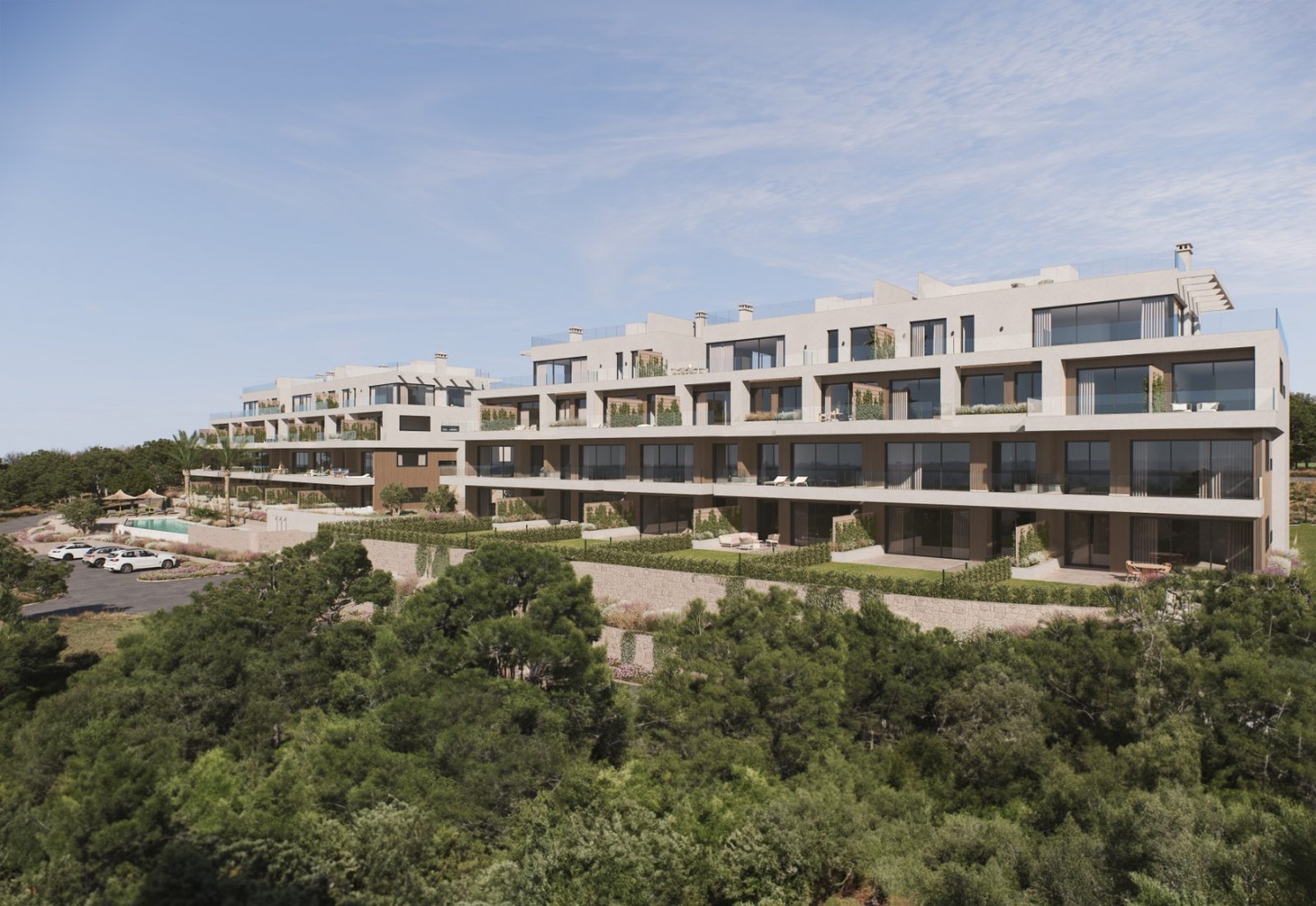 Einzigartiges Apartment in einem luxuriösen Golfresort, inmitten der Natur und nur wenige Gehminuten vom Meer entfernt, Costa Blanca