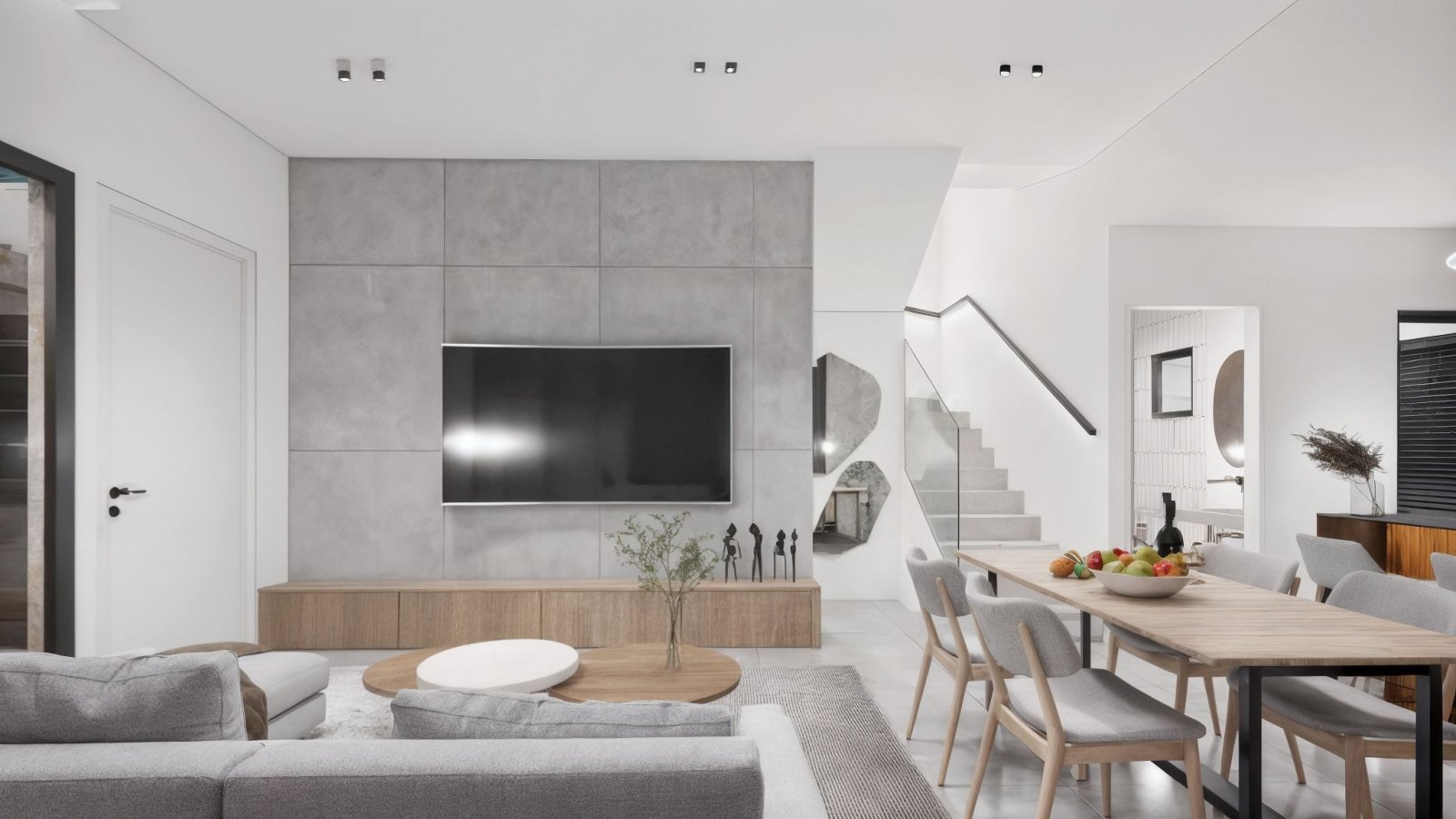 Современный таунхаус с частным бассейном и садом, Ла Эррада.