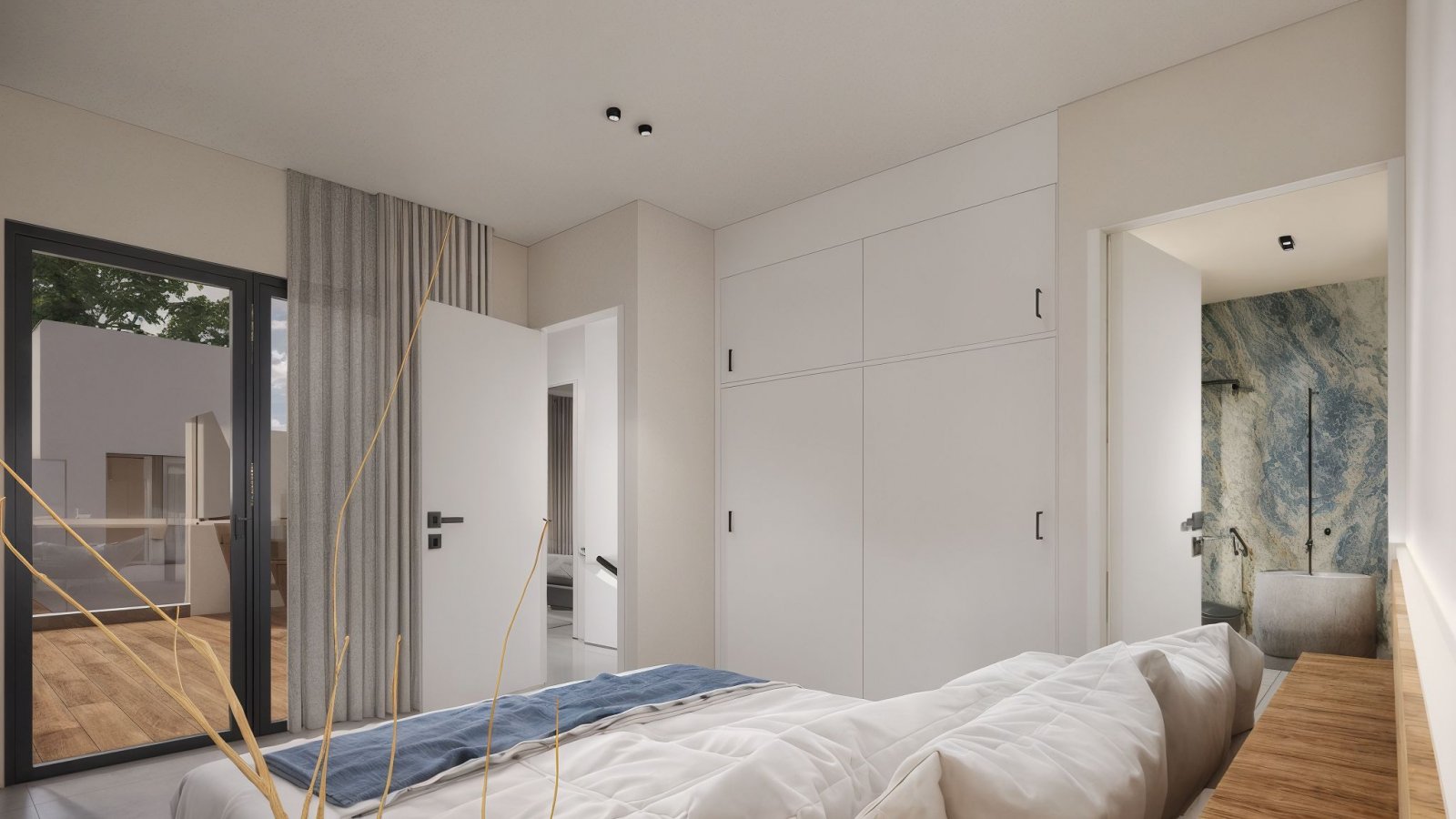 Современный таунхаус с частным бассейном и садом, Ла Эррада.