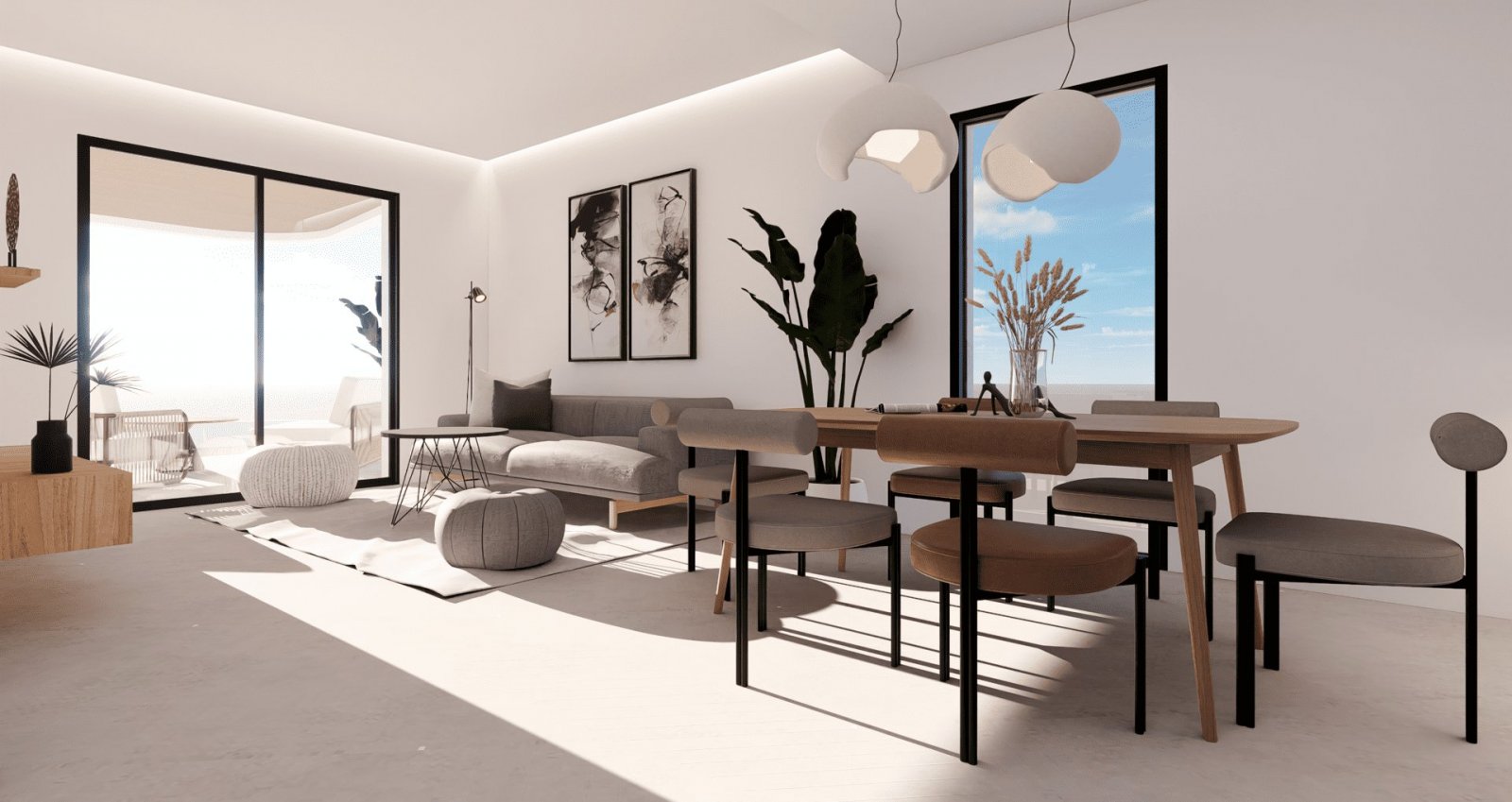 Элитные апартаменты, недалеко от моря и поля для гольфа, Финестрат.