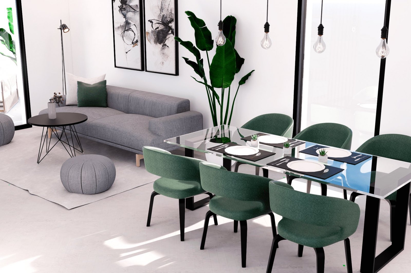 Элитные апартаменты, недалеко от моря и поля для гольфа, Финестрат.