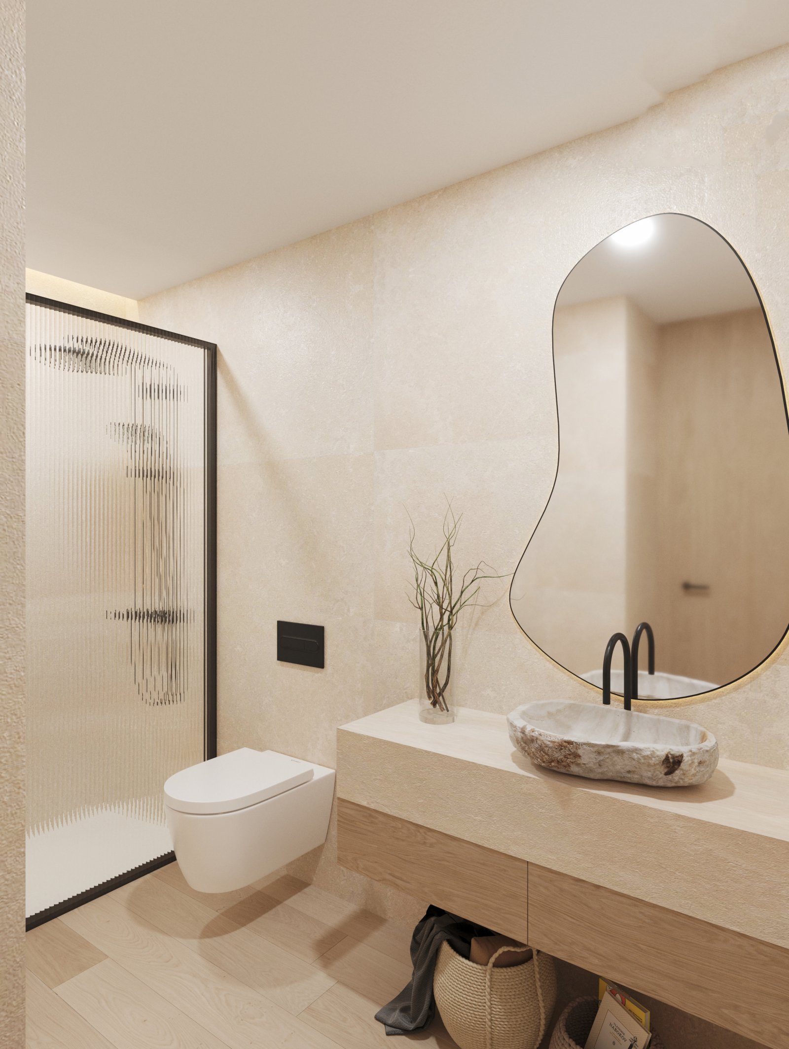 Эксклюзивный отдельно стоящий дом с видом на море и частным бассейном, Полоп.