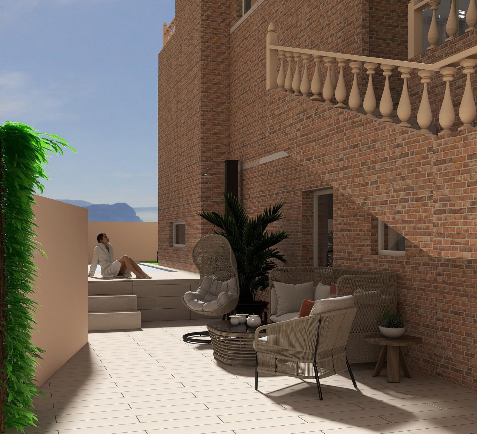 Эксклюзивное отдельно стоящее шале с бассейном, недалеко от поля для гольфа, Сьюдад-Кесада.