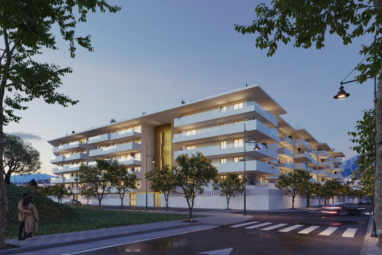 Очаровательные жилые апартаменты в 2 км от моря, Фуэнхирола.