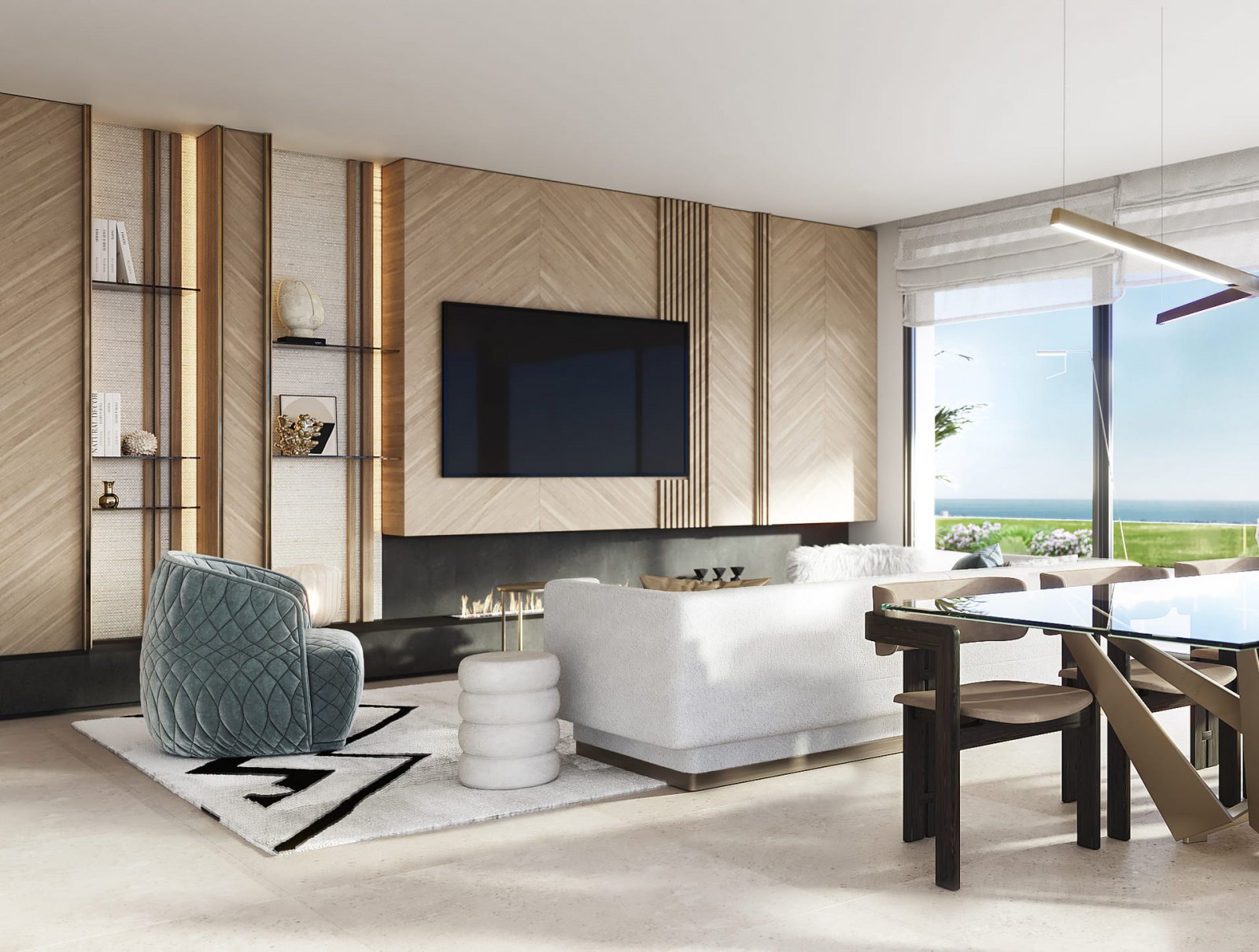 Эксклюзивные апартаменты с видом на море и собственными террасами, Benahavís