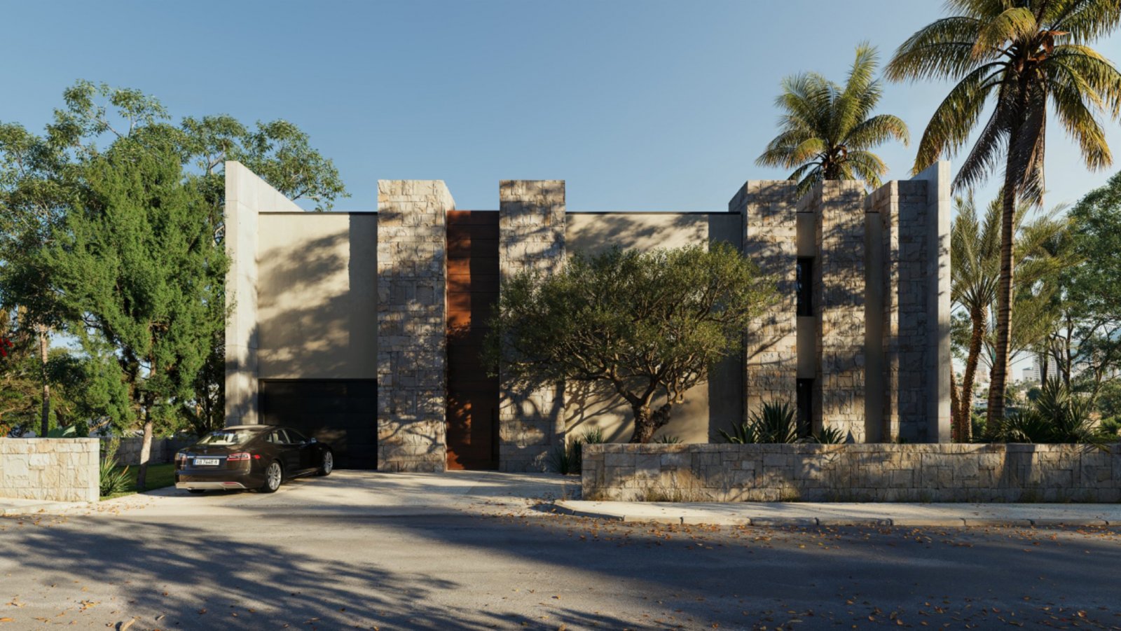 Эксклюзивные отдельно стоящие дома с видом на море и горы, в 1 км от побережья, Кальпе.