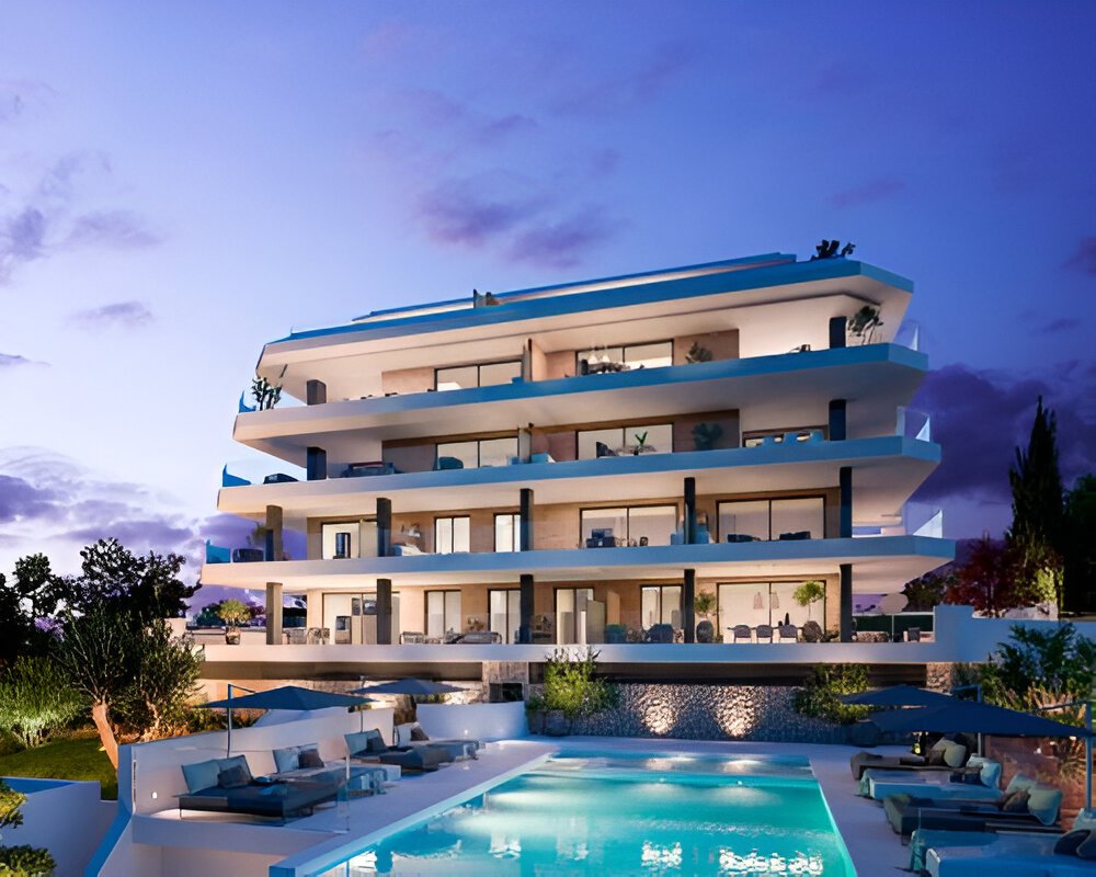 Эксклюзивные апартаменты с видом на море, Бенальмадена