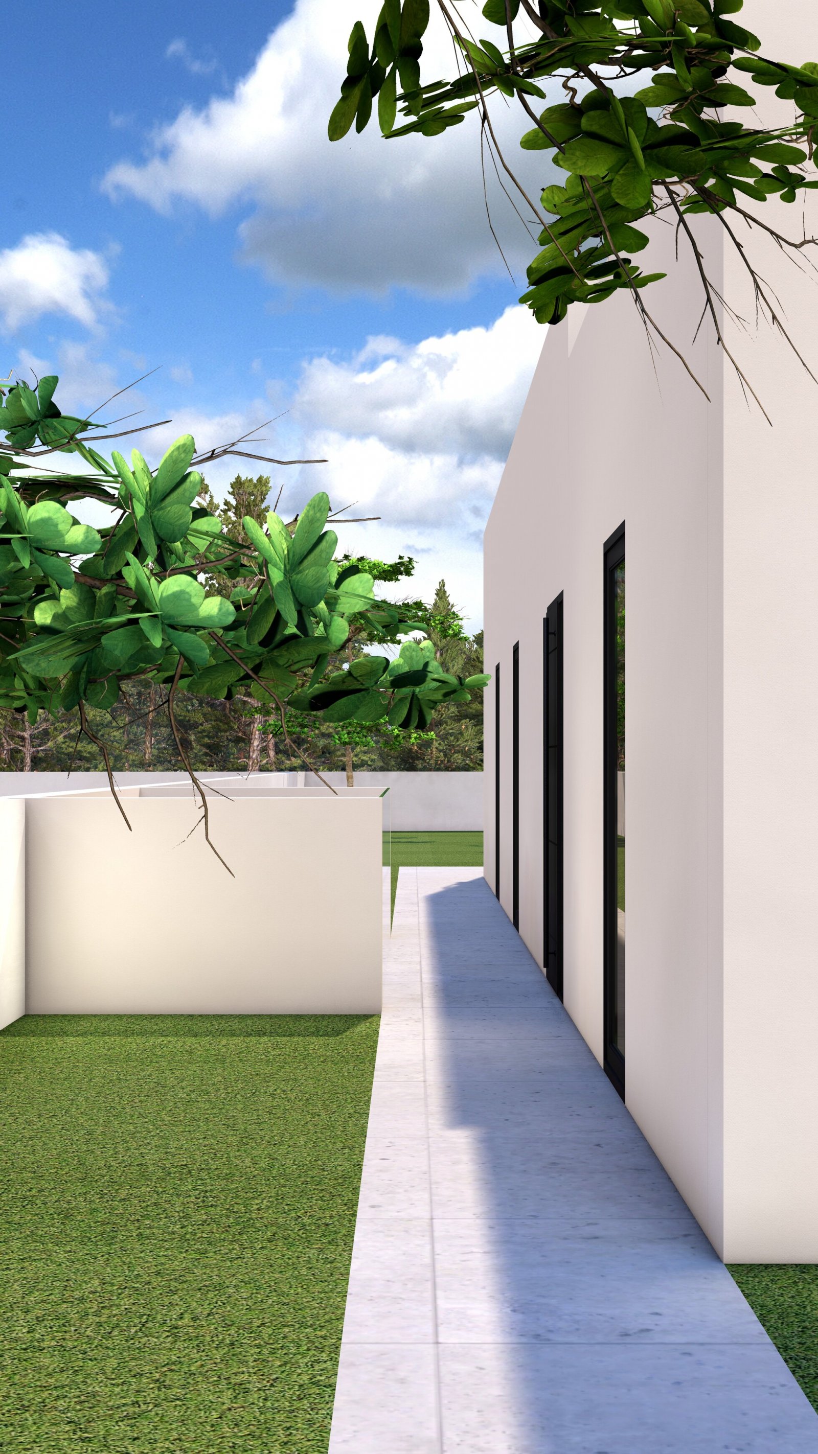 Эксклюзивные семейные виллы, частные бассейны и вид на море, Финестрат.