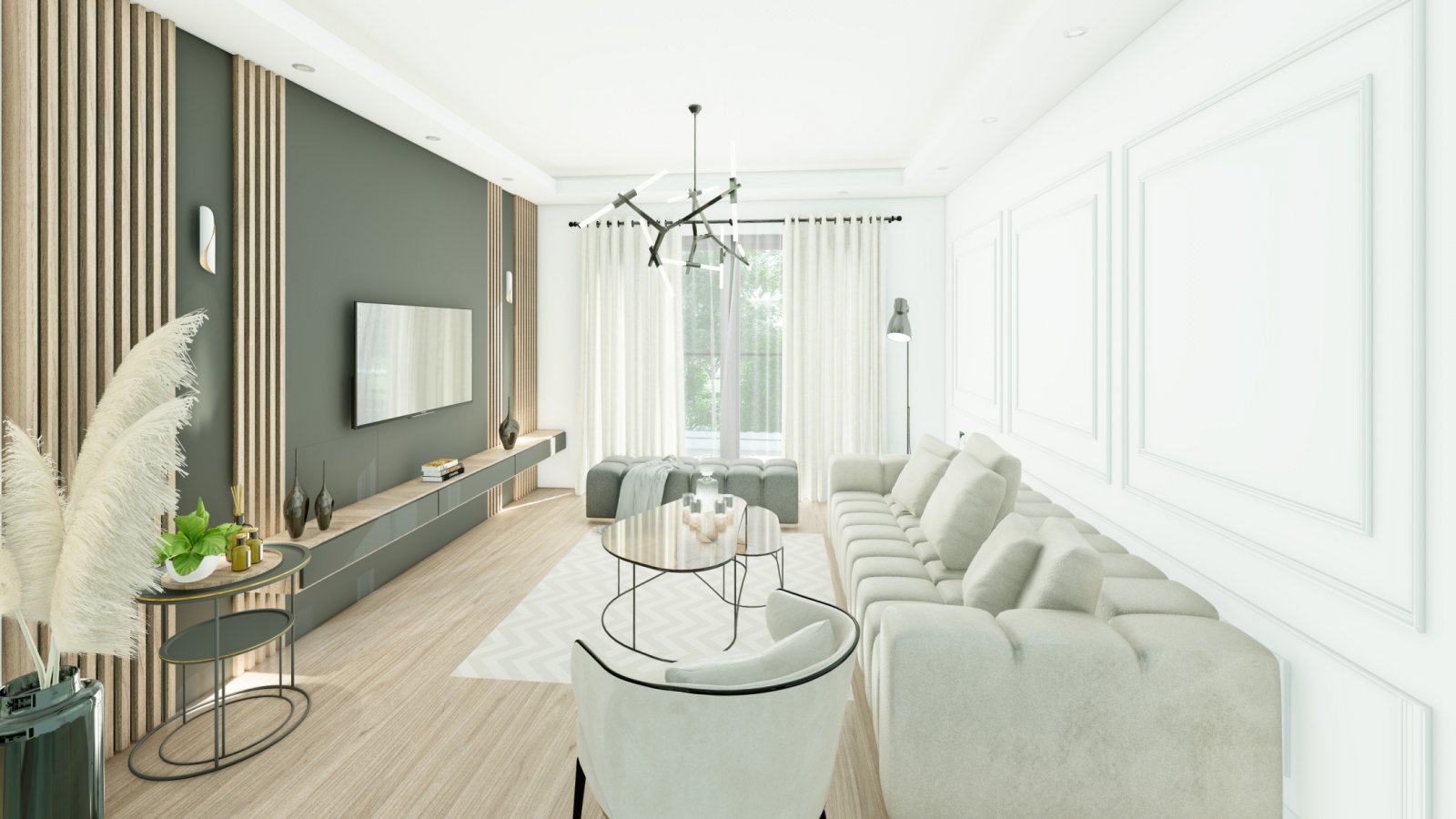 Красивая двухкомнатная квартира в рассрочку в комплексе Long Beach Residence, Хургада