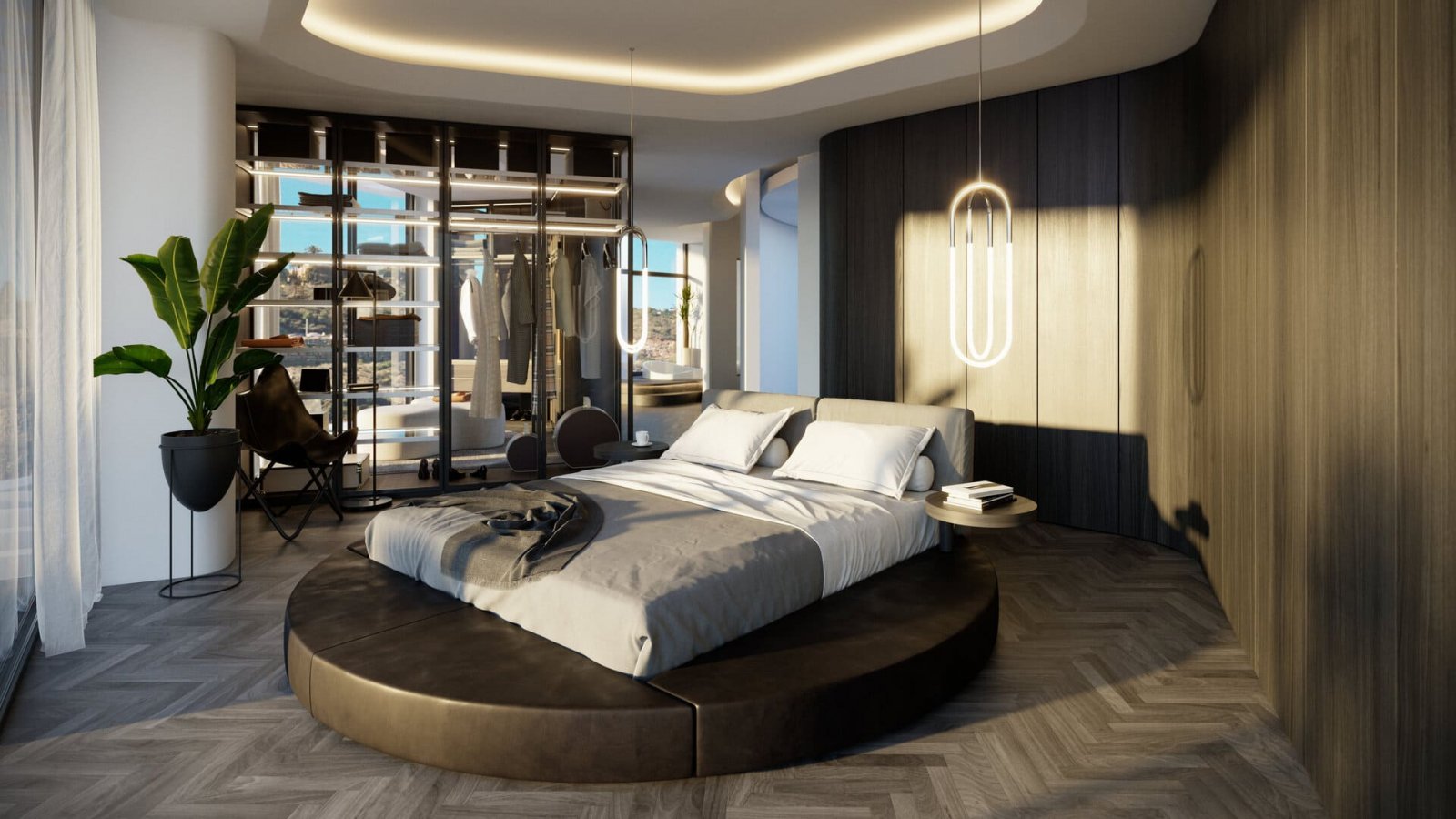 Роскошные апартаменты с видом на море и собственными террасами, Benahavís