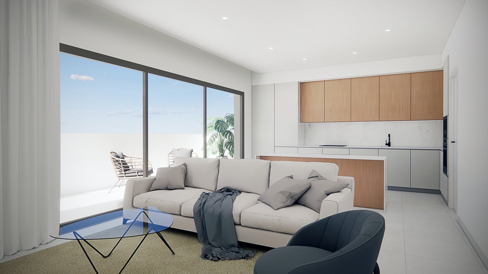 Роскошное бунгало, частный бассейн и солярий, Пилар де ла Орадада