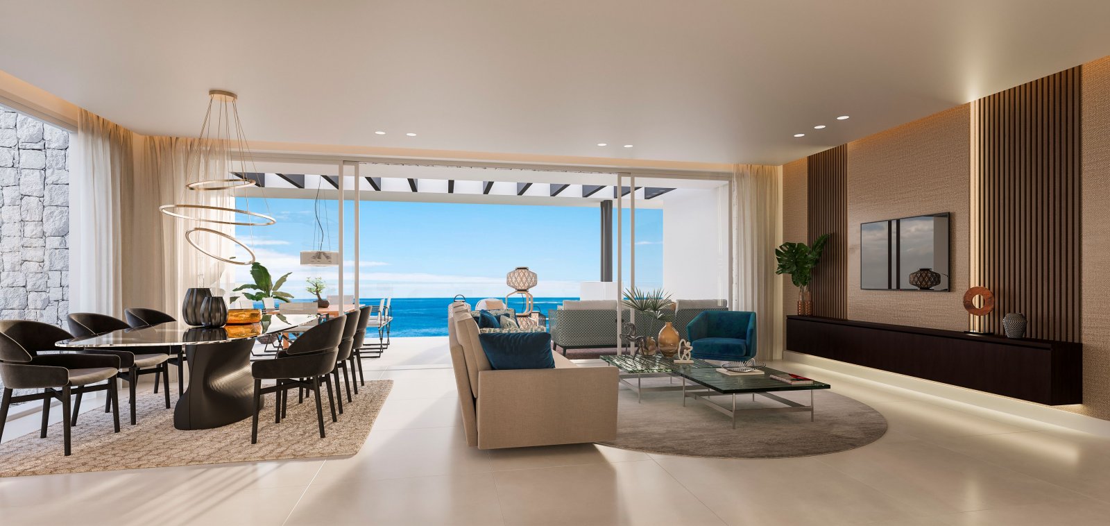 Эксклюзивный пентхаус, частная терраса и вид на море, Ожен