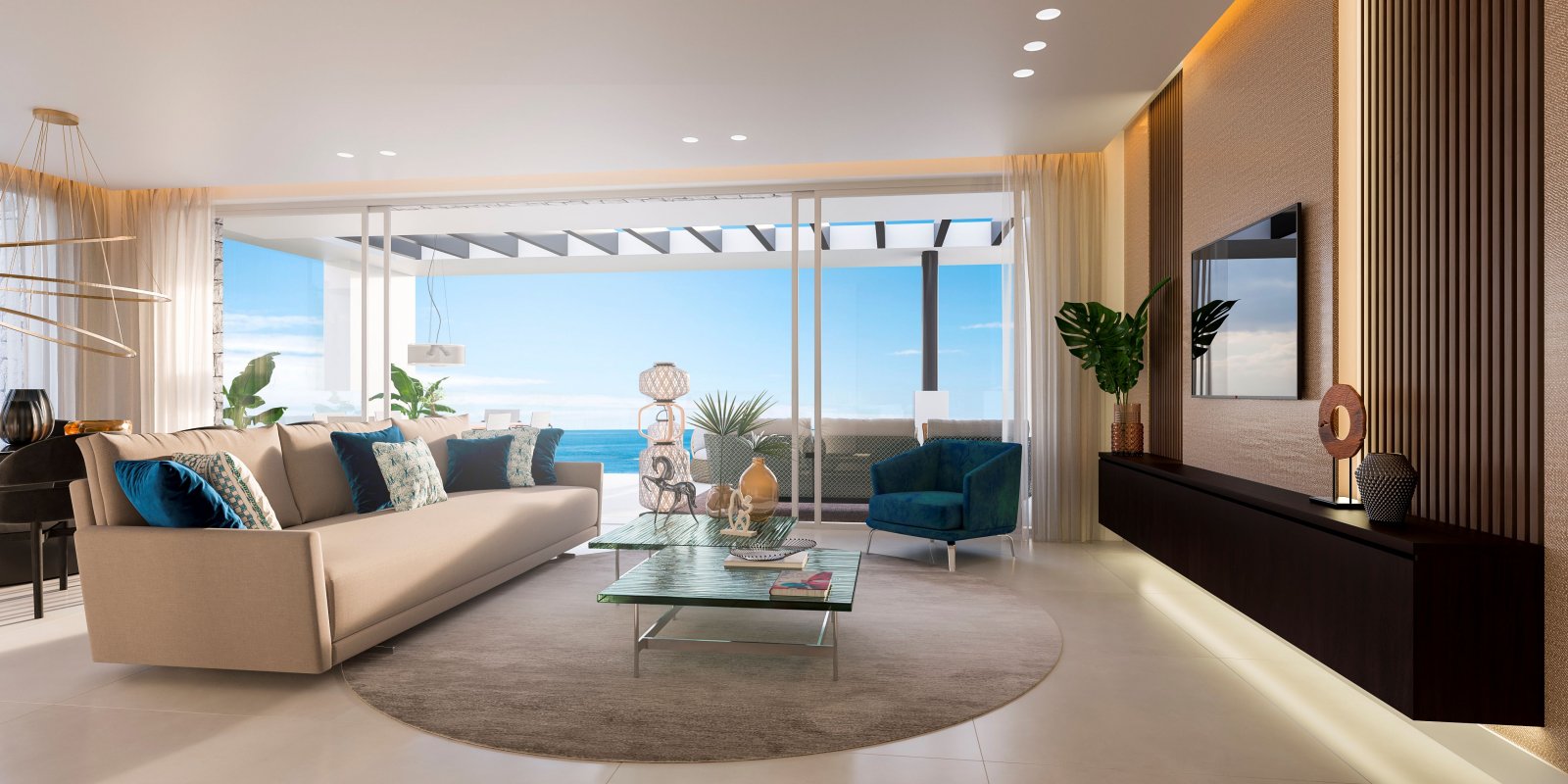 Эксклюзивный пентхаус, частная терраса и вид на море, Ожен