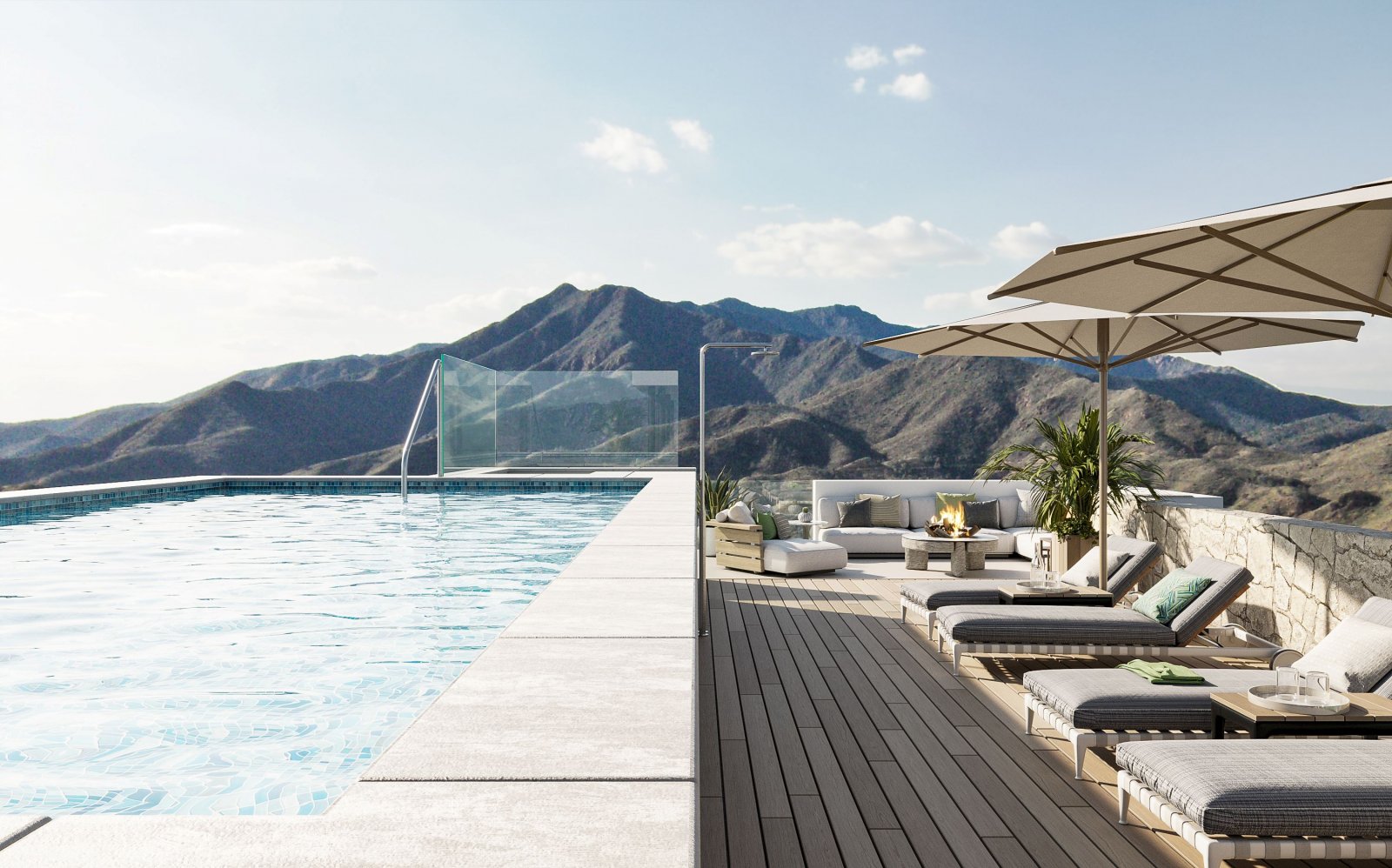 Эксклюзивный пентхаус, частная терраса и вид на море, Ожен