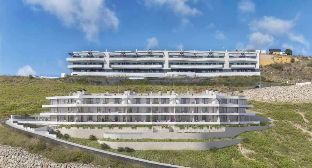 Эксклюзивные апартаменты у моря с террасой и бассейном, Ринкон-де-ла-Виктория.