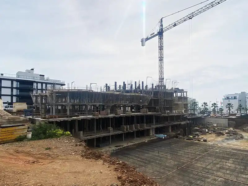 Современный жилой дом, вид на море, 200 м от пляжа, Торрокс.