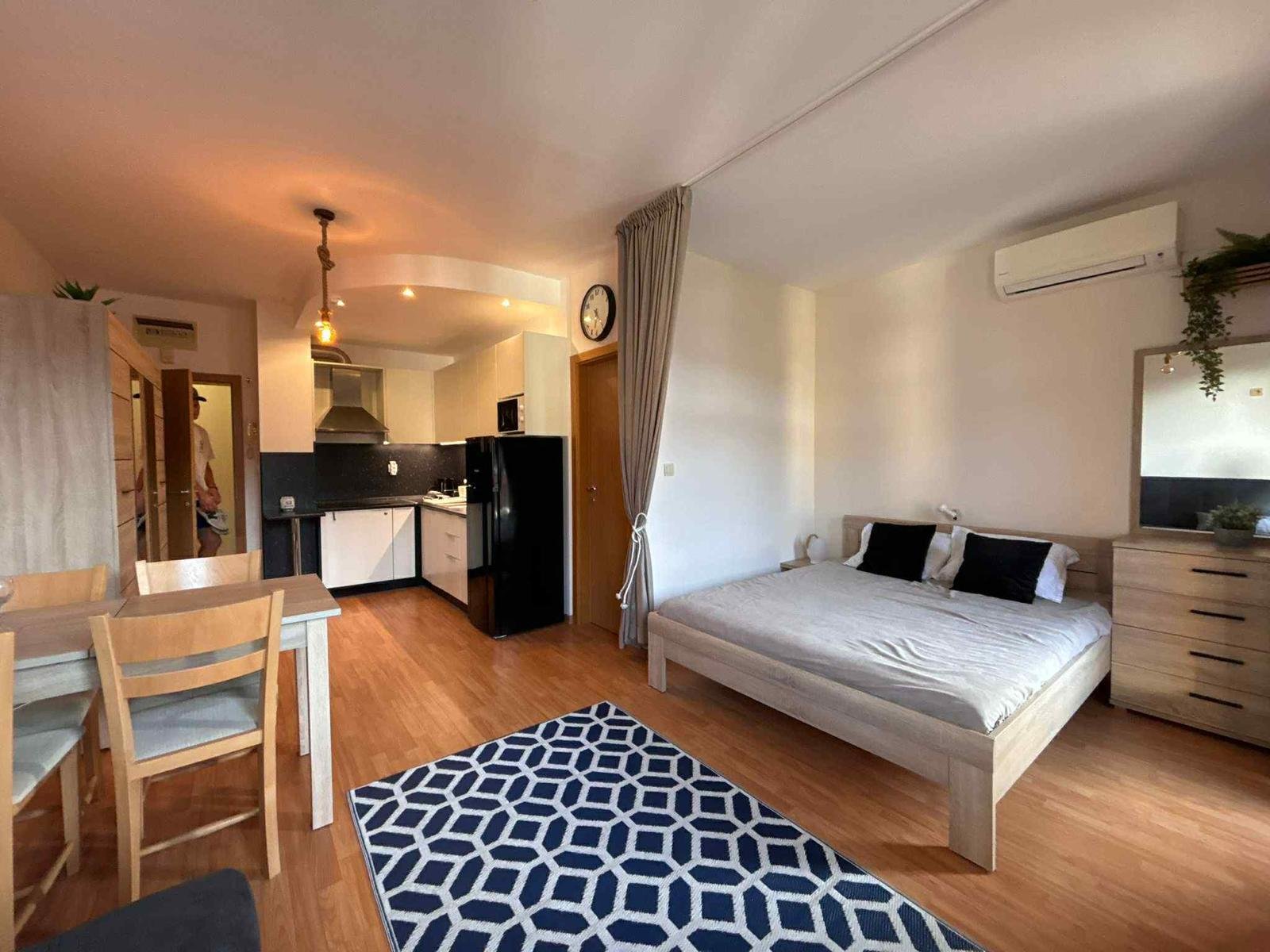 Студия с видом на море в комплексе Garden of Eden в Свети Влас, Болгария