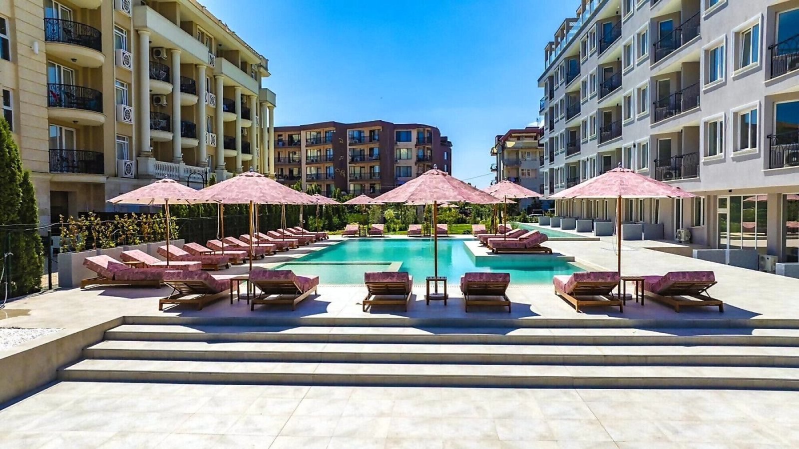 Студия в Задоре, Секретный сад, комплекс, Солнечный Берег