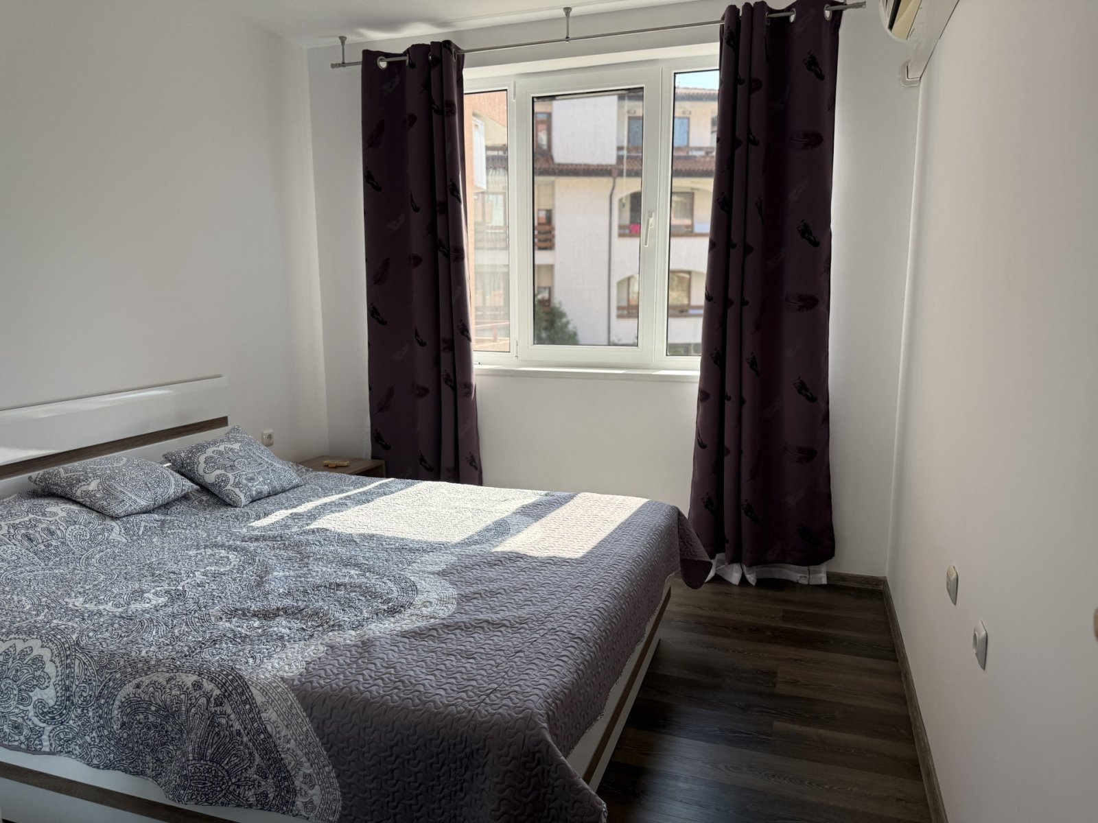 Однокомнатная квартира с отдельной спальней и панорамным видом на море в Privilege Fort Beach, Болгария.