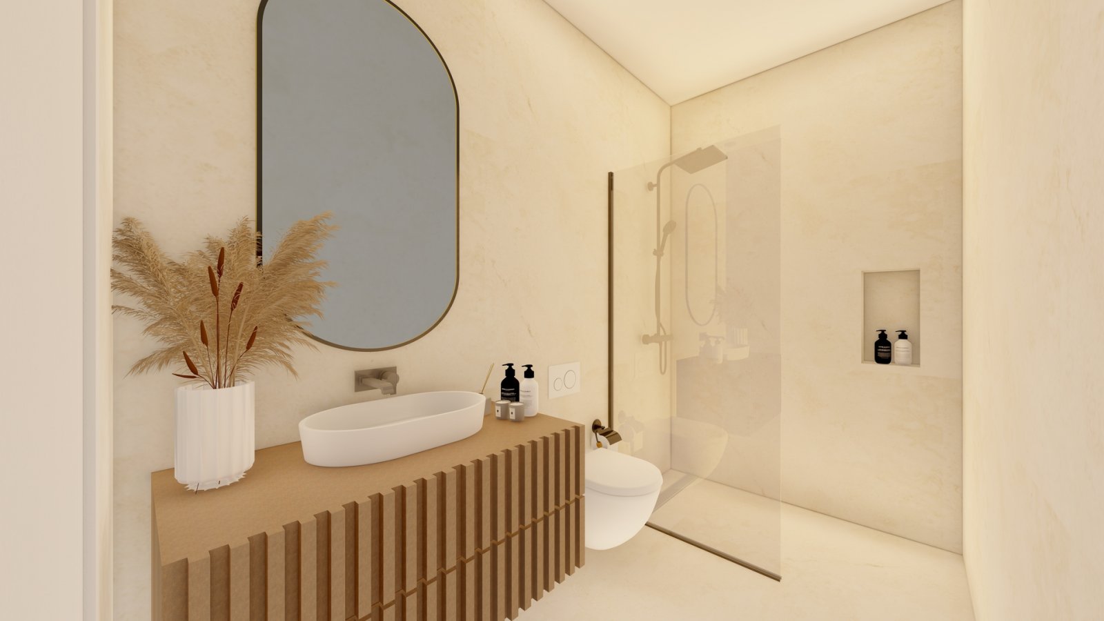 Современный новый таунхаус с бассейном и недалеко от моря Сан-Хавьер