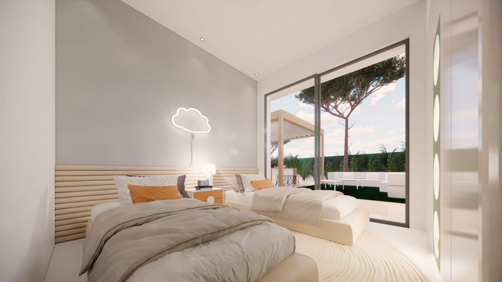 Современные отдельно стоящие дома, частные бассейны и сады, Пинар-де-Камповерде