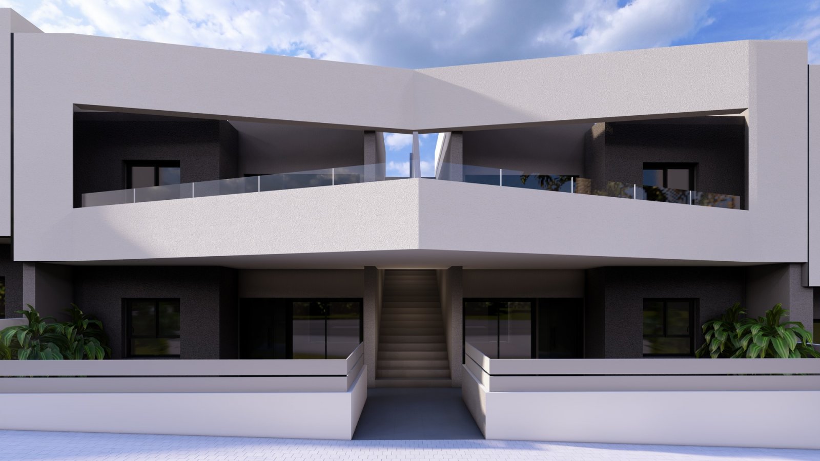 Современное бунгало, частный сад и бассейн, Сан-Мигель-де-Салинас