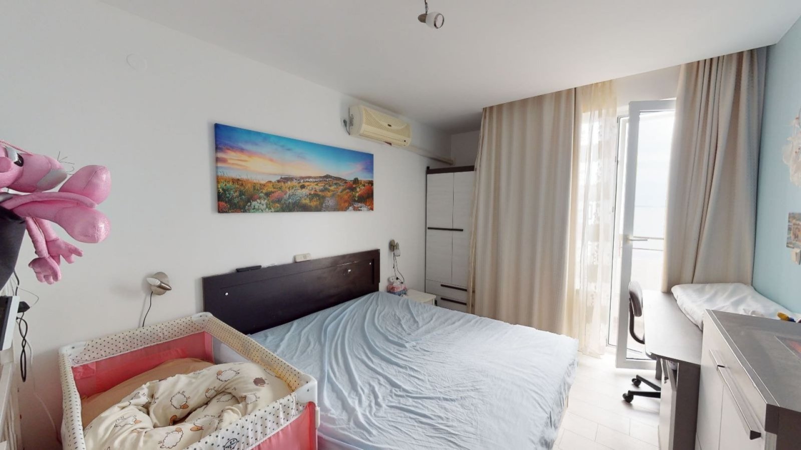 Просторная двухкомнатная квартира с панорамным видом на море | Privilege Fort, Свети Влас – Елените, Болгария