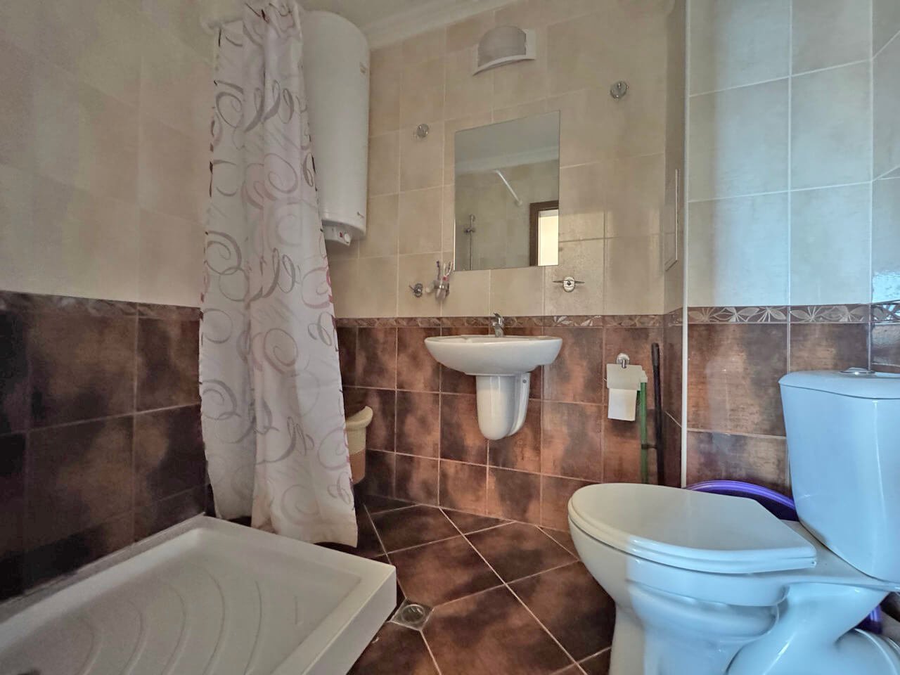 Трехкомнатная квартира с видом на море в комплексе Центаур в Свети Влас, Болгария