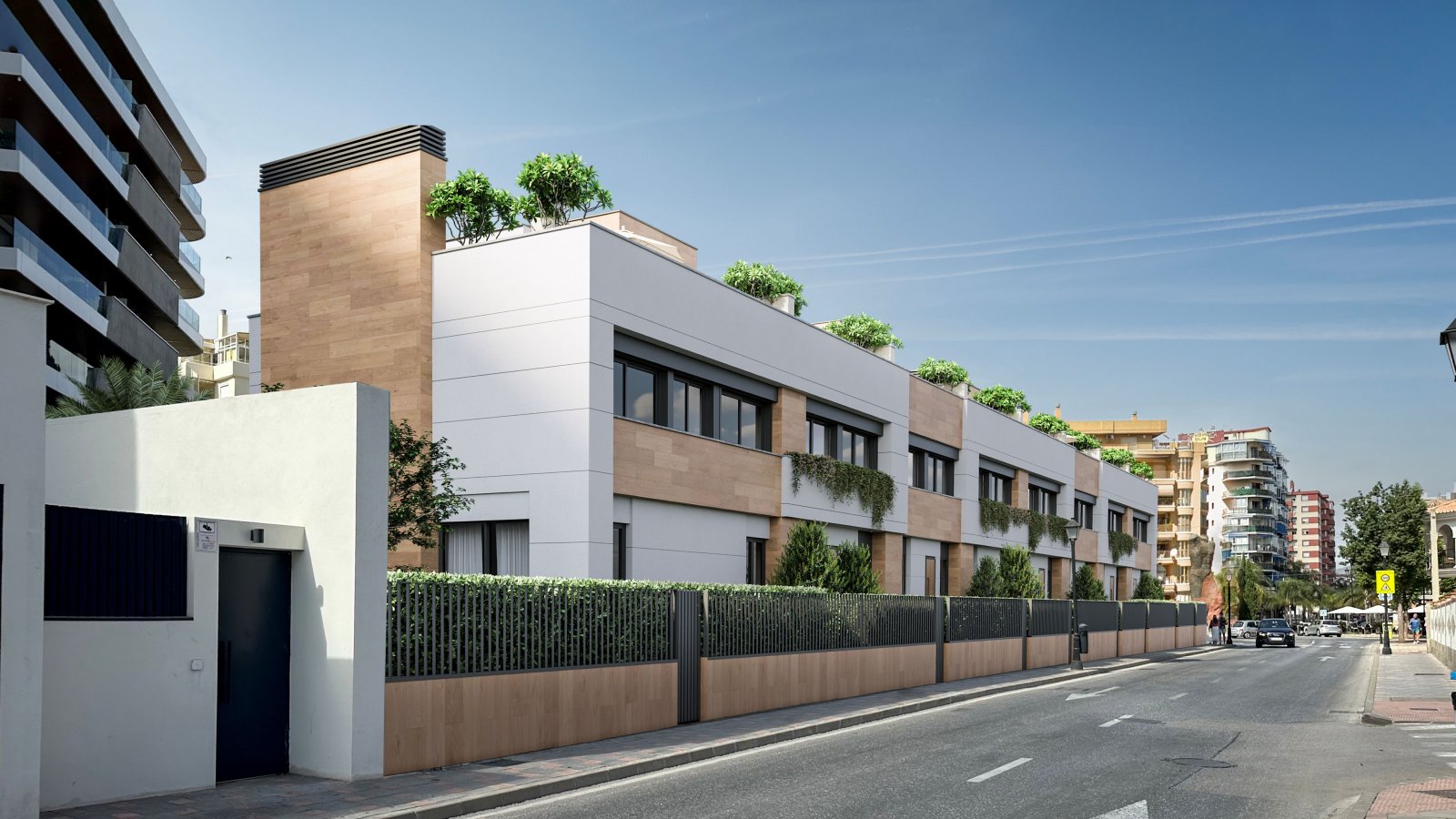 Fuengirola, Málaga: Роскошные таунхаусы в Фуэнхироле, в 250 м от пляжа, с частным бассейном. 