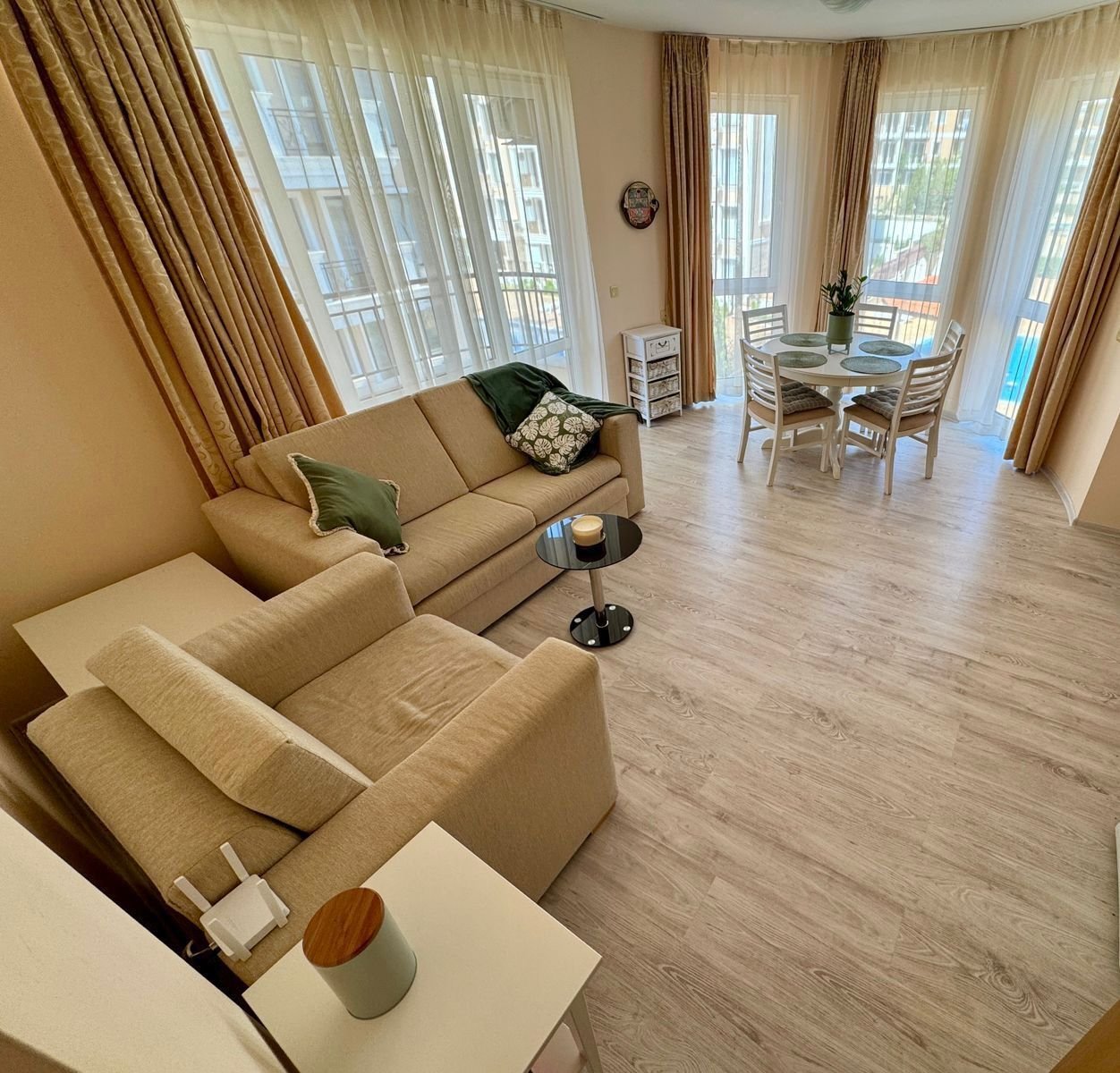 Квартира 1+2 в комплексе Aqua Dreams, Свети Влас, Болгария