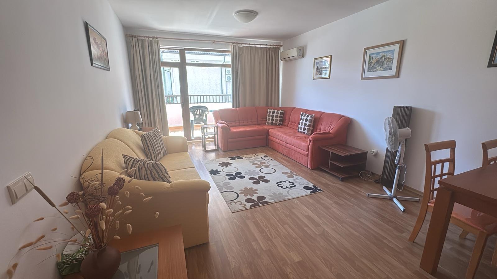 Просторная однокомнатная квартира в роскошном комплексе Vineyards Resort - Aheloy.