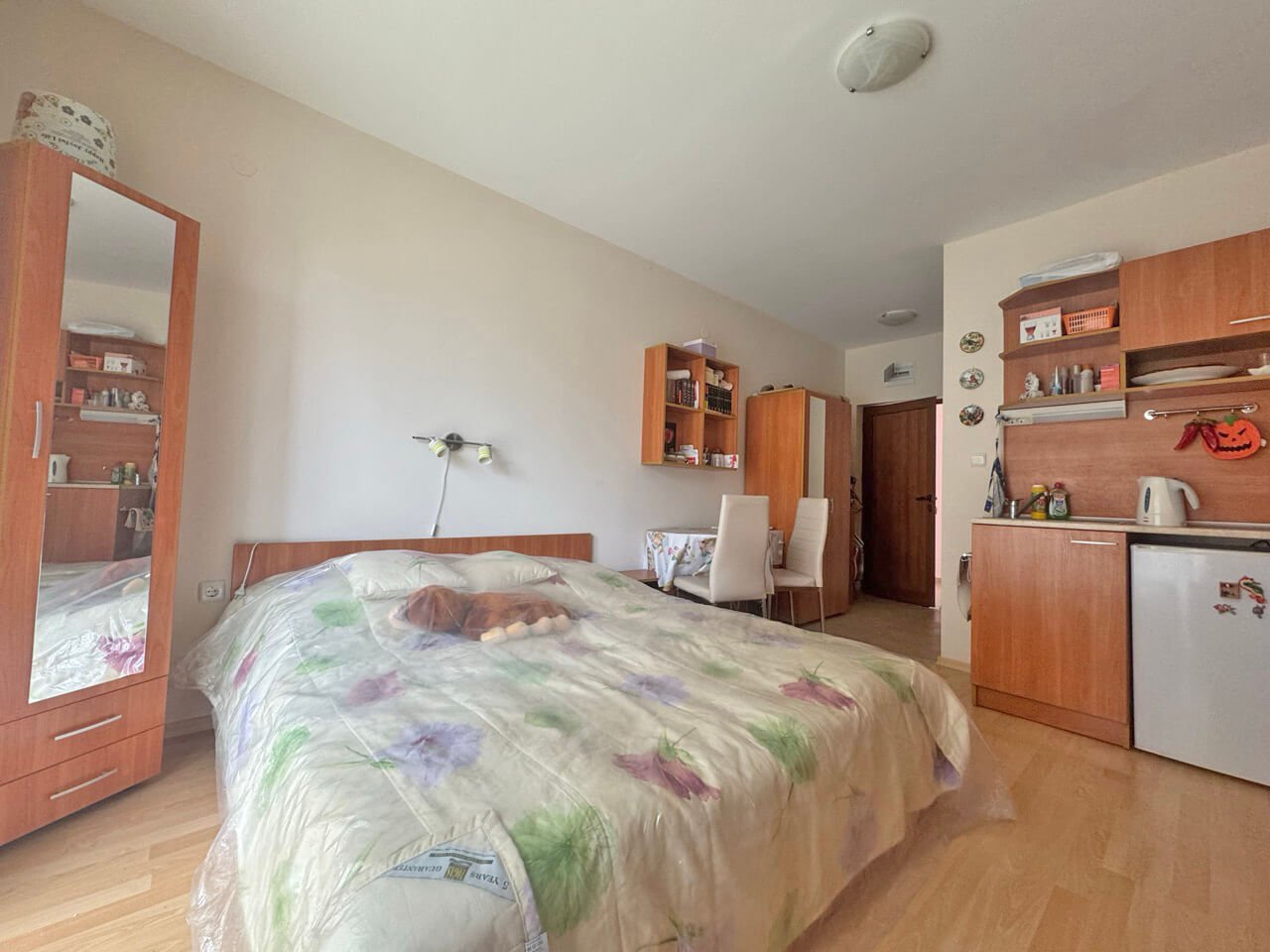 Sunny Beach: Студия с видом на бассейн в комплексе Амадеус 11, Солнечный берег, Болгария 