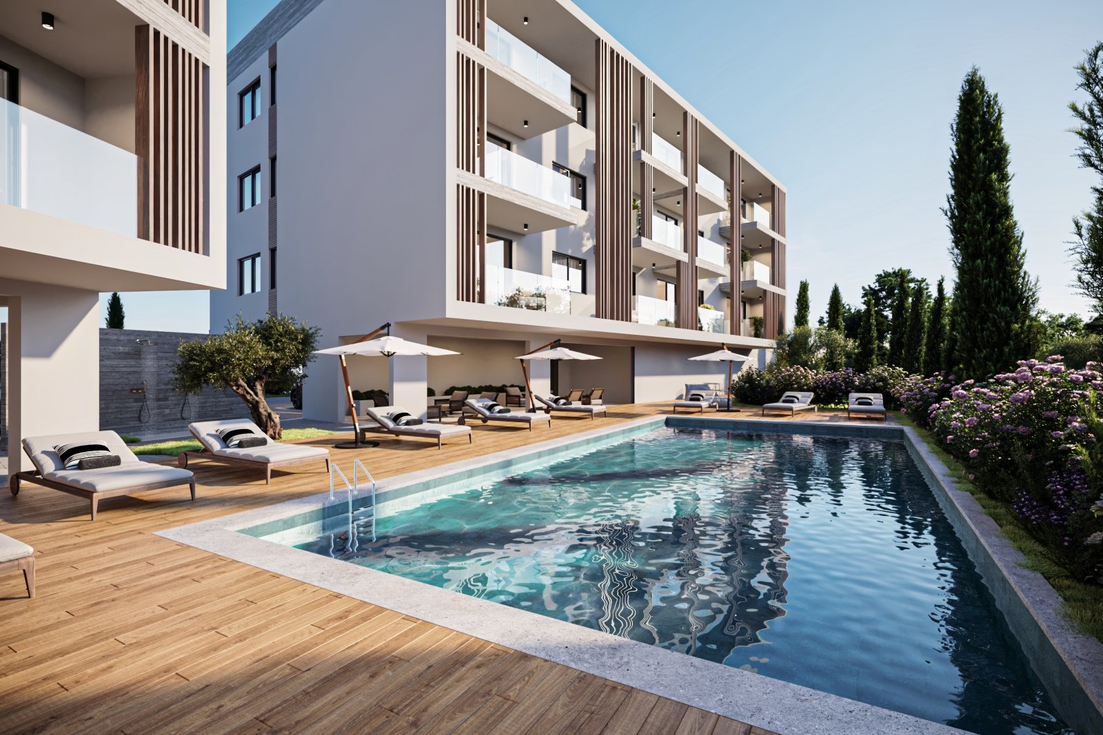 Жилой комплекс Oculus Residences | Двухкомнатные квартиры в районе Universal, Пафос