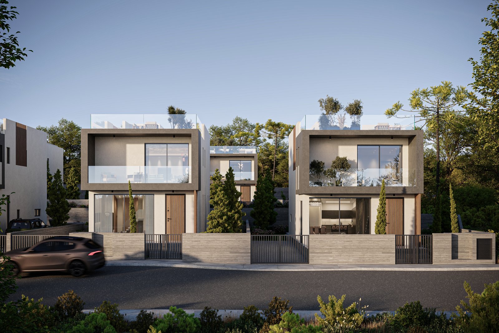 Pafos: Жилой комплекс Uptown Residences | Отдельно стоящие семейные дома с 3 спальнями в Тремитусе, Пафос 