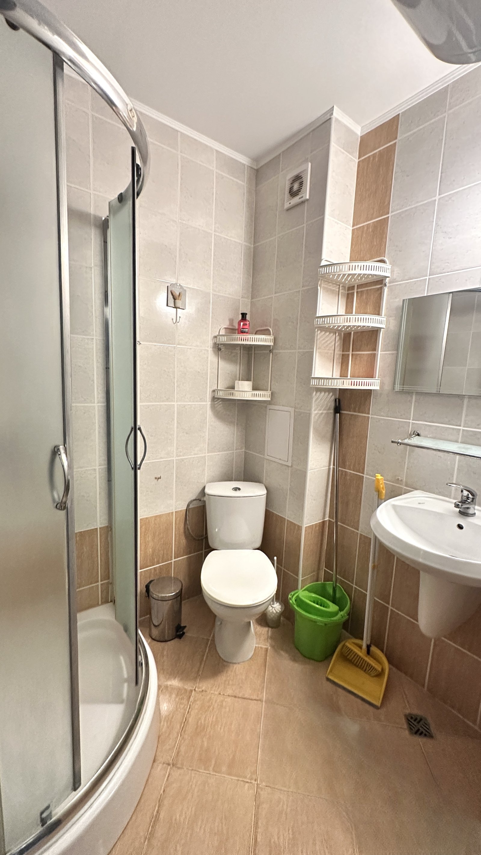 Студия-апартаменты с видом на бассейн в комплексе Sunset Beach 4 в Солнечном Береге, Болгария