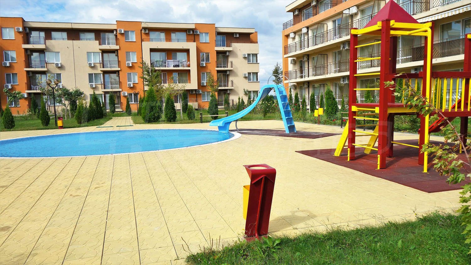 Студия в комплексе Orchid Fort Garden, Солнечный берег, Болгария