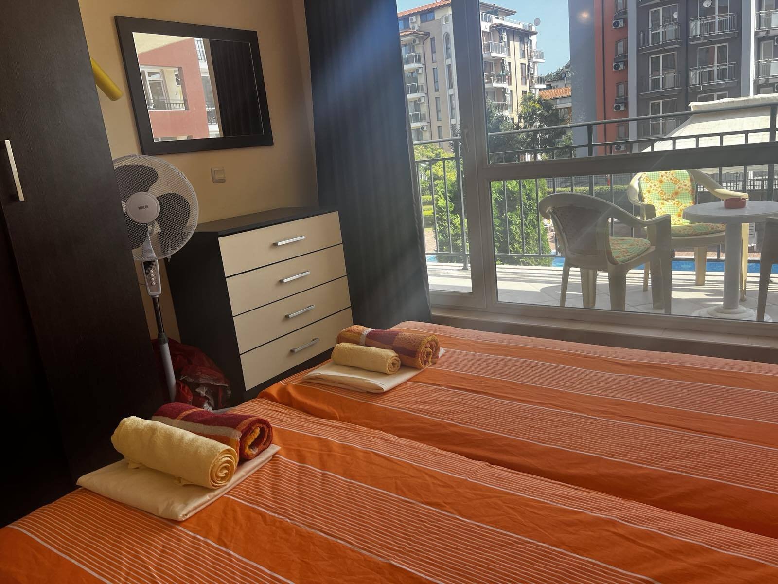 3-комнатная квартира в комплексе Sunset Beach 3 на Солнечном Берегу