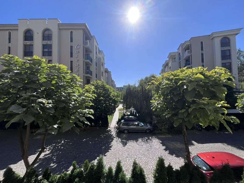 Двухкомнатная квартира площадью 56,45 м² на втором этаже комплекса "Каскадас", Солнечный берег